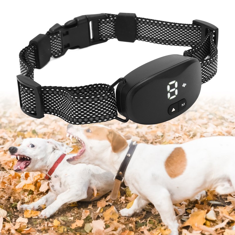 Dog Bark Collar Prevent Barking Rechargeable Automatic 3 Safe Modes