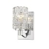 Z-Lite 1 Light Wall Sconce 1931-1S-CH, Chrome