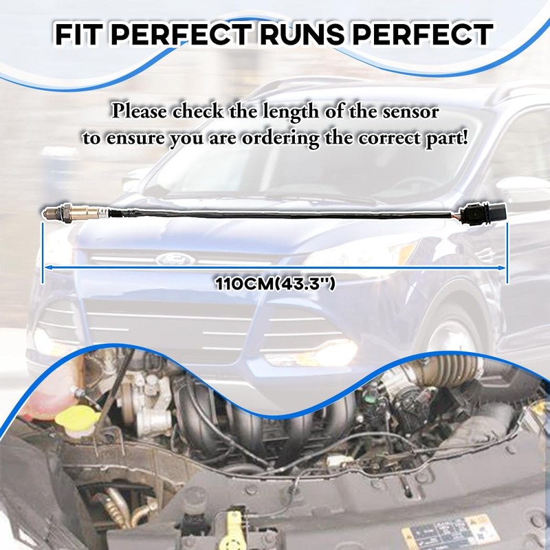 LSU 4.9 Lambda Wideband O2 Oxygen Sensor Kit Compatible with