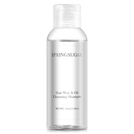 SPRINGSUGAR Hair Wax Stick Cleaning Shampoo, Deep Cleans & Easy Removal for Hair Wax Hair Gel Hair Clay Hair Spray Styling Products for All Hair Types(3.38 FL OZ)