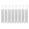 PATIKIL Safety Reflector, 8 Pack Reflector Pendant Reflective Safety Keychain
