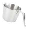 304 Stainless Steel Butter Warmer 600ML Small Saucepan Measuring Cup