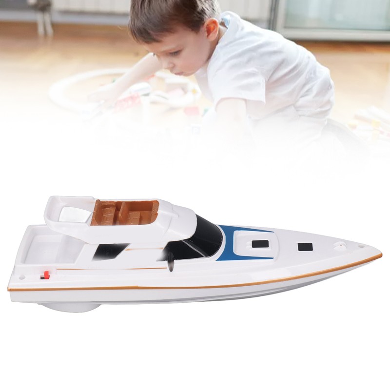 Electronic Yacht Water Toy Realistic Racing Educational Multi Functional Speedboat