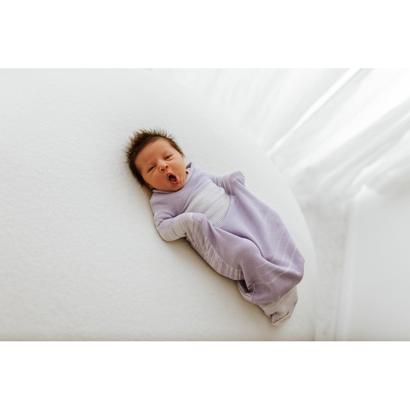 Swaddelini Large Swaddle Sleep Sack (Lavender)
