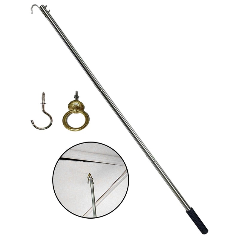 Generic Ladder Pull Down System Kit Attic Pull System Hook