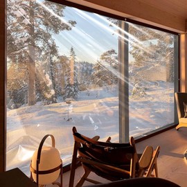 Tarpaulin Waterproof with Eyelets 2 x 1 Transparent Plastic Film for Rain Protection & Winter Insulation - Transparent Tarpaulin for Garden, Patio & Balcony - Weatherproof