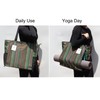 ESVAN Yoga Mat Bag Yoga Tote Carrier Shoulder Bag Carryall