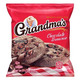 Grandma's Chocolate Brownie Cookie, 2.5 Ounce (60 Cookies)