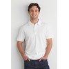 Fair índigo Forever Organic Polo para hombre, Marina de medianoche,