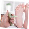 TOVINANNA Jade Foot Massager Stick Traditional Acupoint Massage Tool for