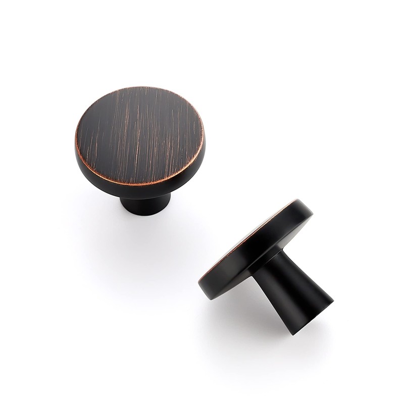 Ravinte 25 Pack Drawer Pulls 1-1/4 Inch Kitchen Cabinet Knobs
