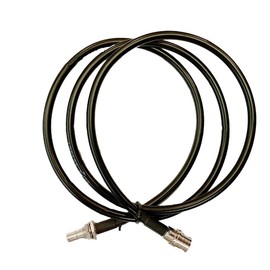 1m Aerial Antenna RF Cables LMR195 Black QMA-J Male to QMA-KY Female RF Signal Cable