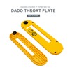 Thaekuns Dado Throat Plate Compatible with DeWalt 10" Portable Table