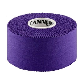 Premium Athletic Tape - Easy Tear, No Residue, Strong Support - Hypoallergenic & Breathable - Ideal for Sprains, Strains, First Aid (1.5in x 45ft), Single Roll (Purple)