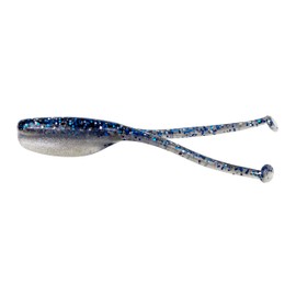 Bobby Garland Slab Dockt'R Soft Plastic Crappie Fishing Lure, Fishing Gear and Accessories, 2.5", Pack of 12, Blue Thunder