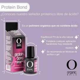 Organic Nails Kit 6 Protein Bond 10ml Organic Nails