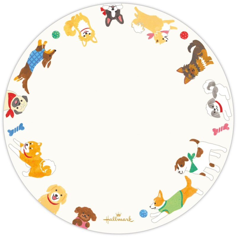 Hallmark 842-369 Dog Message Card Mini Message Set