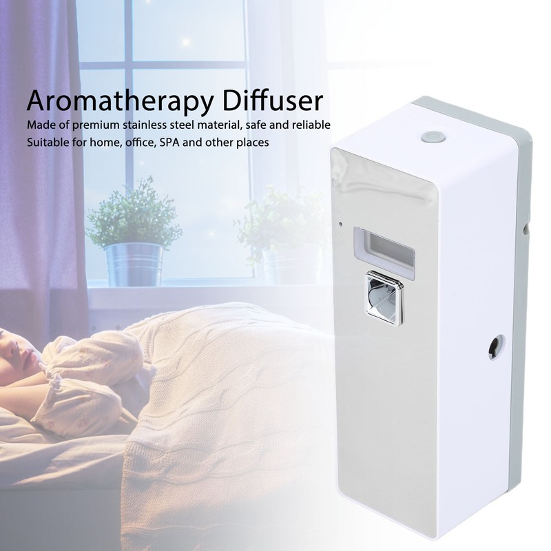 Stainless Steel Panel LCD Aromatherapy Diffuser Intelligent Digital Essential Oil