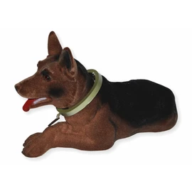 RAKSO Wobble Figurine Dog Shepherd Bobble Figure Height 18 cm Large Decorative Figure with Bobble Head