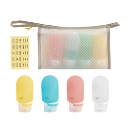 Travel Shampoo Bottles - Leakproof Travel Toiletry Bottles Travel Shampoo Containers,Versatile Travel Makeup Containers Small Travel Bottles for Cosmetics Body Lotion