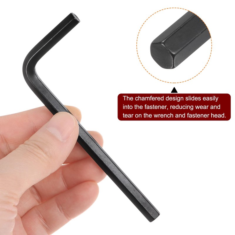 sourcing map 10pcs Hex Key Wrench 6mm Metric CR-V L