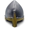 BestSaller 1428 Children's Knight Helmet Archer Silver / Gold Plastic