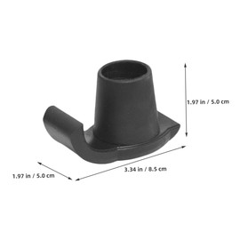 BESPORTBLE 8pcs Anti- Walker Ski Glides Feet for Walker Shockproof Stable Support for Various