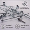 SKIR'CO (Pack of 20) Self Drilling 5.5 x 200mm Zinc
