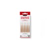 Humble Interdental Brush Bamboo Interdental Brushes, Size 2-0.50 mm, Red,