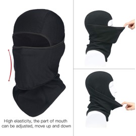 Unbranded Cold Weather Balaclava Face Mask for Men Windproof Thermal Winter Scarf Hood