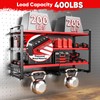 POKIPO Upgrade Large power tool organizer Wall Mount,4 Layers Heavy