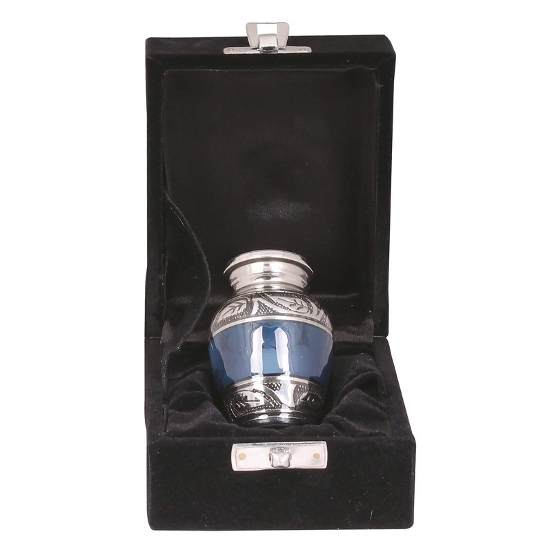 Small Keepsake Cremation Urn for Ashes, Funeral Memorial Miniature Token