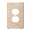 Stonique® Stone Switchplate - Duplex (Cameo)