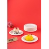 FOOGO Green 100 Disposable Sugarcane Bagasse Plates, 6 inch (15