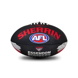 Sherrin AFL Essendon Bombers Song Football, Size 2