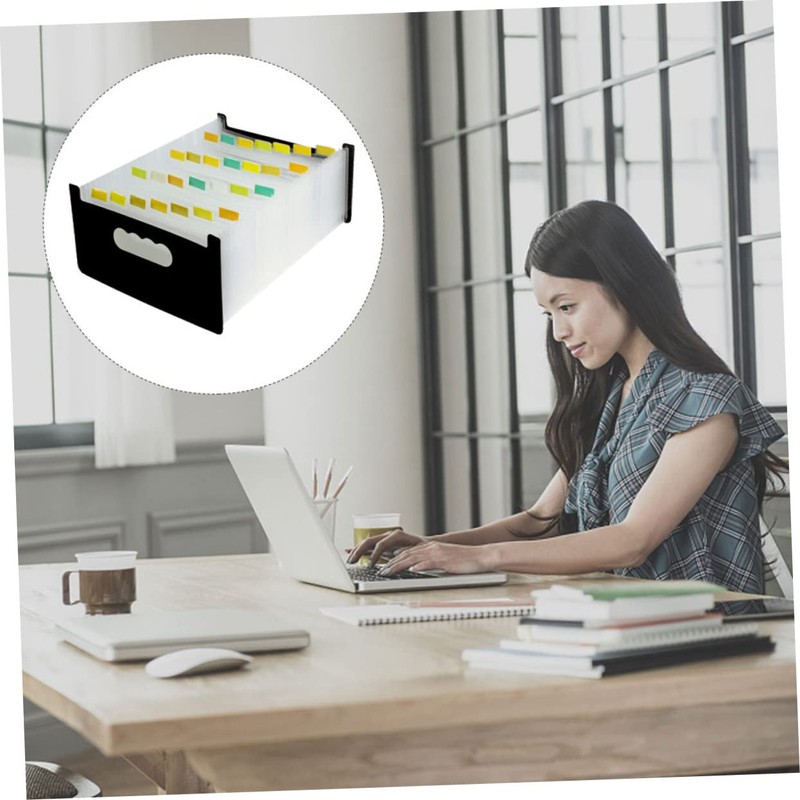 Operitacx Document Holder Bag Labels Multi-Functional File Folder Easy to