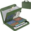 ENGPOW Accordion File Organizer,Fireproof Expanding File Folder with Multi Pockets,13