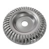 2Pcs 4'' Grinder Wheel Disc Wood Shaping Wheel Wood Grinding