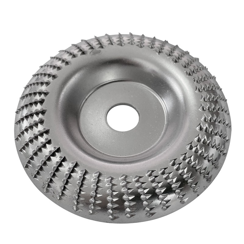 2Pcs 4'' Grinder Wheel Disc Wood Shaping Wheel Wood Grinding