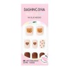 Dashing Diva Magic Press Mocha Bear Regular Round Nail Tip, 1 Piece, Brown Nude / 데싱디바 매직프레스 모카 베어 레귤러 라운드 네일팁, 1개, 브라운 누드