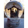 REED & BARTON Large Christmas Nativity Musical Snowglobe Snow Globe