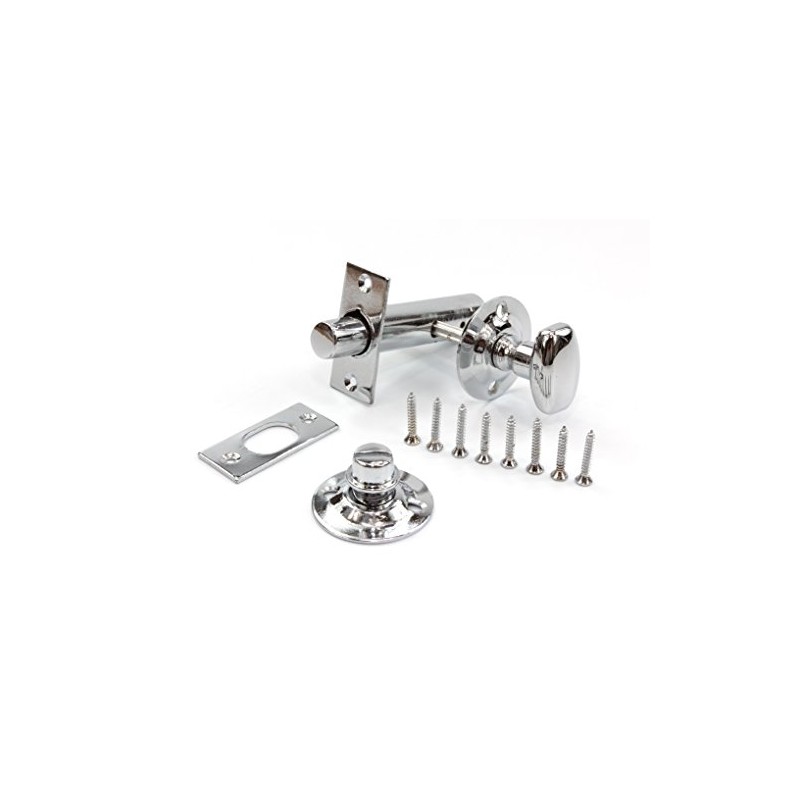 MP Smith Door Fitting Swivel Bathroom Door Lock Privacy Thumb