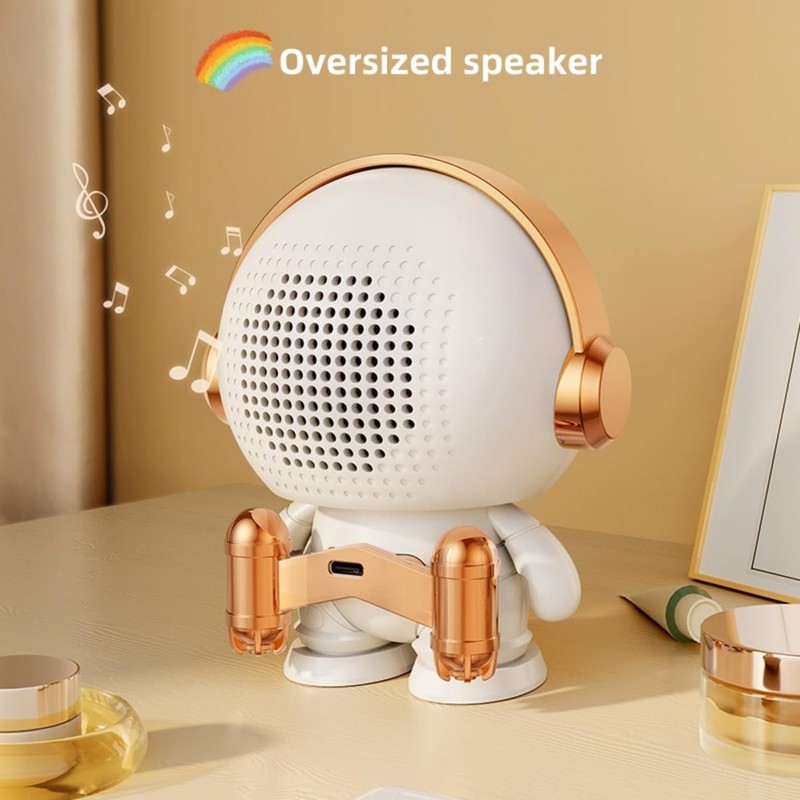 NEVKA Bluetooth Speaker, Portable Wireless Speaker with HiFi Sound Quality,Astronaut