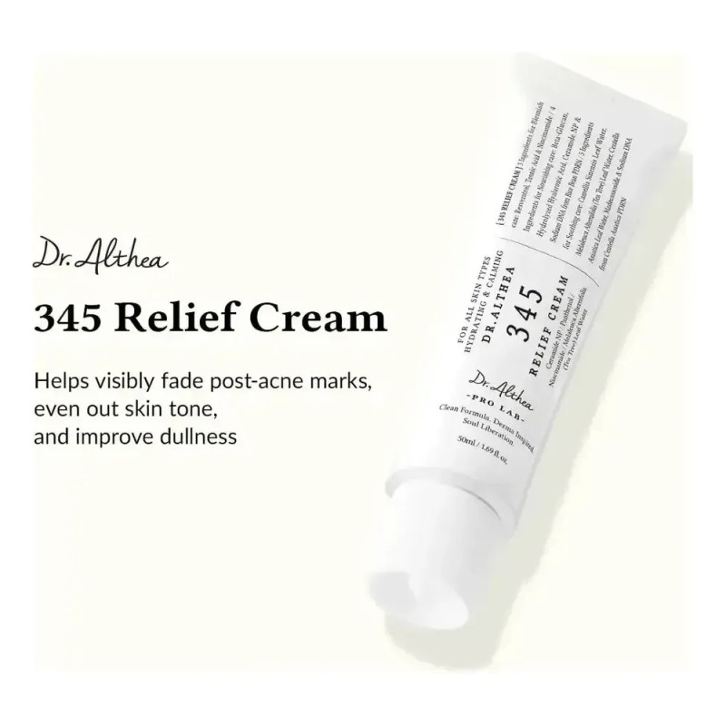 Dr. Althea 345 Relief Cream 50ml - 100% Original From