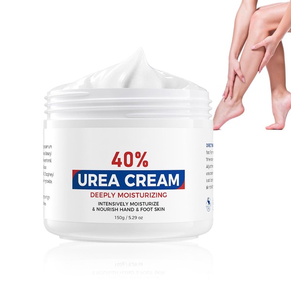 Urea Creme 40 Prozent, Intensive Fußcreme für Sehr Trockene Haut,
