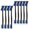 9Pcs Double-Ended Cleaning Brushes Set Nylon All Purpose Clean Brush