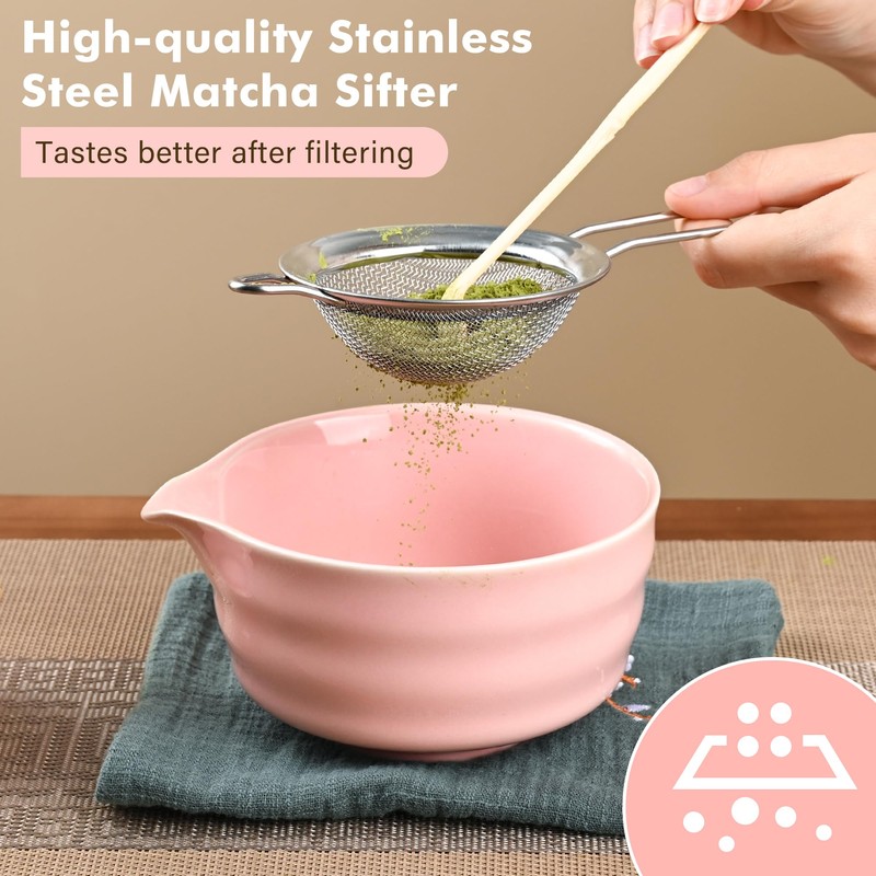 Matcha Whisk Set - Japanese Household Matcha Tea Kit for