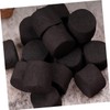 CORHAD 25pieces Slow Burning Charcoal Briquettes Hand Warmer Compact and