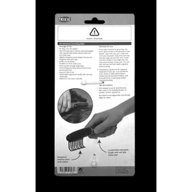 TRIXIE Pet Universal Grooming Rake for Cats and Dogs, Removes Mats and Tangles 7" (18cm)