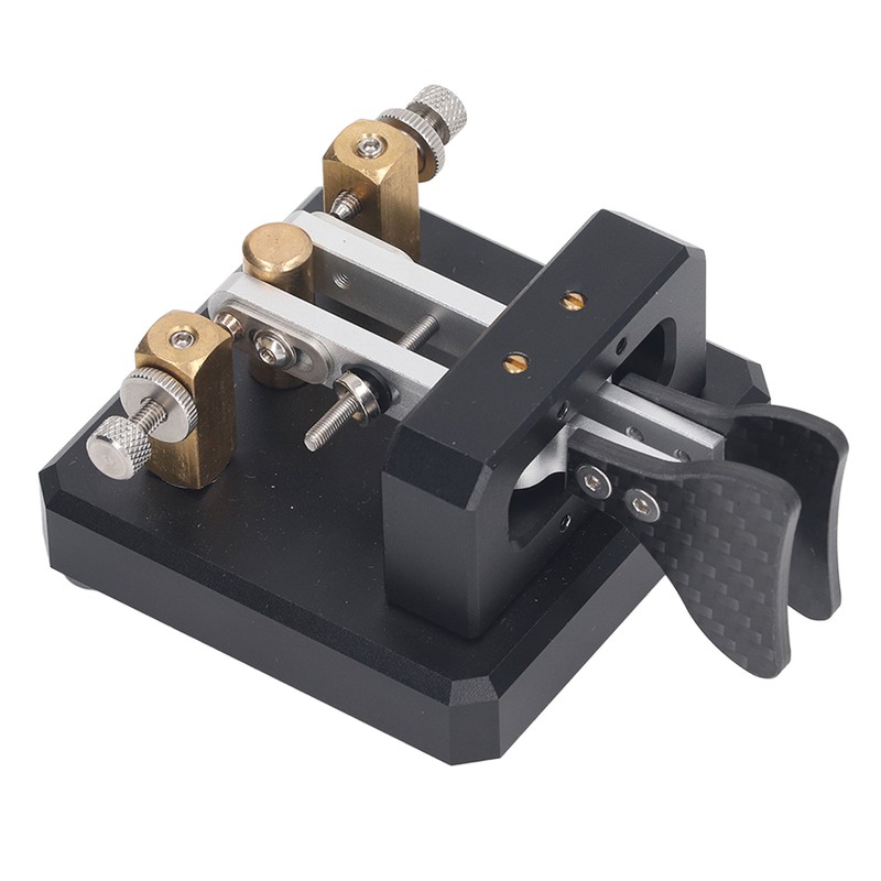 Morse Code Key Double Paddle Automatic CW Shortwave Telegram Tapper